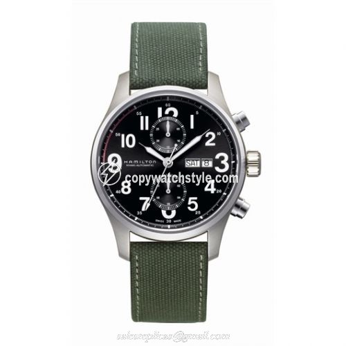 Hamilton Khaki Officer Auto Chrono H71716333