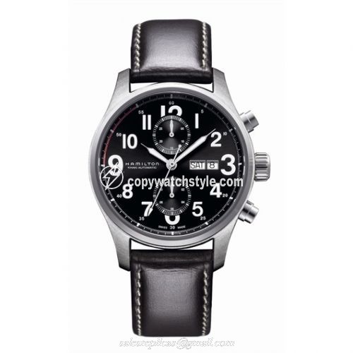 Hamilton Khaki Officer Auto Chrono H71716533 Hamilton Khaki Officer Auto Chrono H71716533