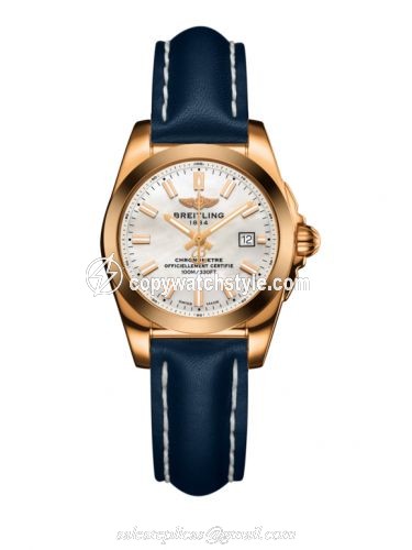Breitling Galactic 29 Rose Gold / Pearl / Calf H7234812.A791.486X Breitling Galactic 29 Rose Gold / Pearl / Calf H7234812.A791.486X