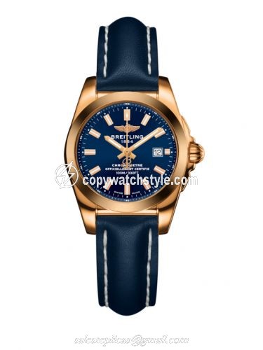 Breitling Galactic 29 Rose Gold / Horizon Blue / Calf H7234812.C950.486X Breitling Galactic 29 Rose Gold / Horizon Blue / Calf H7234812.C950.486X