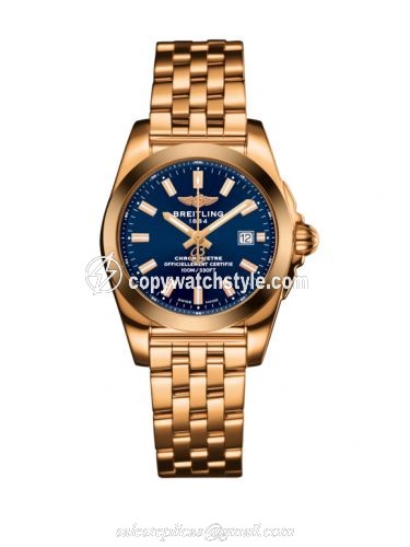 Breitling Galactic 29 Rose Gold / Horizon Blue / Bracelet H7234812.C950.791H Breitling Galactic 29 Rose Gold / Horizon Blue / Bracelet H7234812.C950.791H