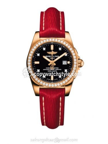 Breitling Galactic 29 Rose Gold / Diamond / Trophy Black Diamond / Sahara H7234853.BE86.273X Breitling Galactic 29 Rose Gold / Diamond / Trophy Black Diamond / Sahara H7234853.BE86.273X