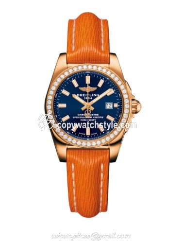 Breitling Galactic 29 Rose Gold / Diamond / Horizon Blue / Sahara H7234853.C950.270X Breitling Galactic 29 Rose Gold / Diamond / Horizon Blue / Sahara H7234853.C950.270X