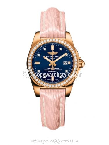 Breitling Galactic 29 Rose Gold / Diamond / Horizon Blue Diamond / Sahara H7234853.C964.272X Breitling Galactic 29 Rose Gold / Diamond / Horizon Blue Diamond / Sahara H7234853.C964.272X