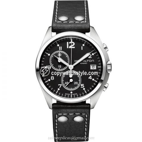 Hamilton Khaki Pilot Pioneer Chrono Quartz H76512733 Hamilton Khaki Pilot Pioneer Chrono Quartz H76512733