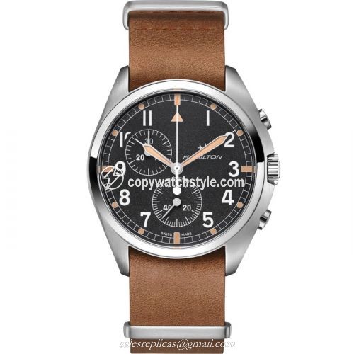 Hamilton Khaki Aviation Pilot Pioneer Chrono Quartz / NATO H76522531 Hamilton Khaki Aviation Pilot Pioneer Chrono Quartz / NATO H76522531