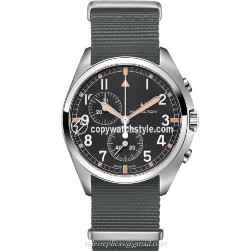 Hamilton Khaki Aviation Pilot Pioneer Chrono Quartz / NATO H76522931 Hamilton Khaki Aviation Pilot Pioneer Chrono Quartz / NATO H76522931