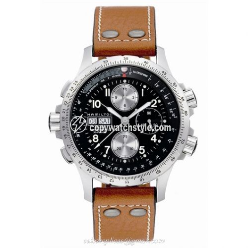 Hamilton Khaki Aviation X-Wind Black H77616533 Hamilton Khaki Aviation X-Wind Black H77616533