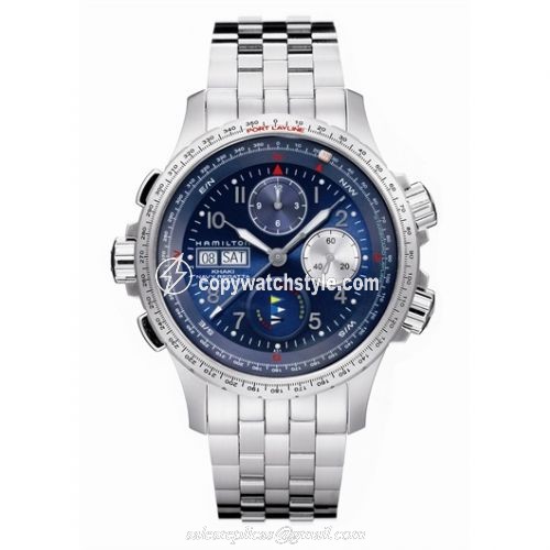 Hamilton Khaki Navy Regatta H77636143