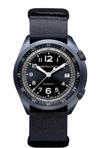 Hamilton Khaki Pilot Pioneer Alu Blue Auto H80495845 Hamilton Khaki Pilot Pioneer Alu Blue Auto H80495845