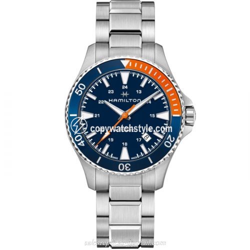 Hamilton Khaki Navy Scuba Auto Stainless Steel / Blue / Bracelet H82365141 Hamilton Khaki Navy Scuba Auto Stainless Steel / Blue / Bracelet H82365141