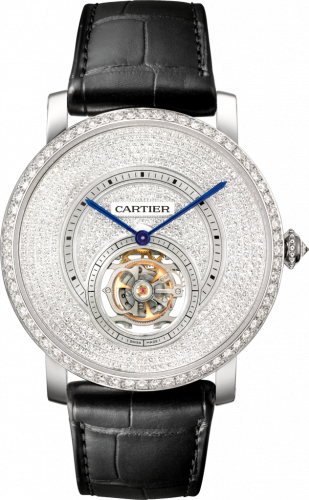 Cartier Rotonde de Cartier Flying Tourbillon White Gold / Diamond HPI00592