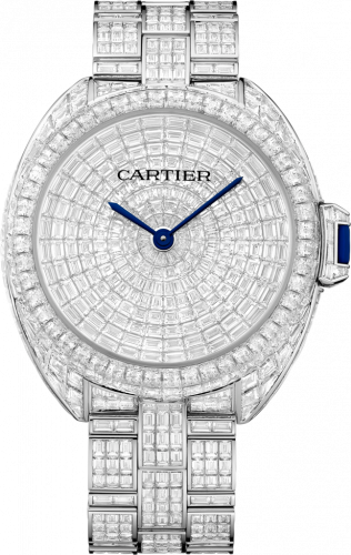 Cartier Cle de Cartier 41 White Gold / Riviere HPI00937