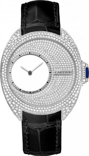 Cartier Cle de Cartier 41 Mysterious Hours Palladium / Diamond HPI00946