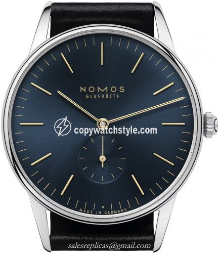 Nomos Glashutte Orion 38 Midnight Edition 384.T2