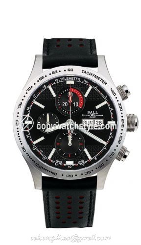 Ball Watch Fireman Storm Chaser Stainless Steel / Black / Calf CM2092C-L-BK Ball Watch Fireman Storm Chaser Stainless Steel / Black / Calf CM2092C-L-BK