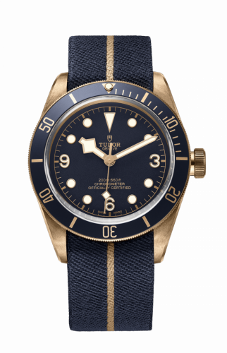 Tudor Heritage Black Bay Bronze / Bucherer Blue / Fabric 79250bb-0001 Tudor Heritage Black Bay Bronze / Bucherer Blue / Fabric 79250bb-0001