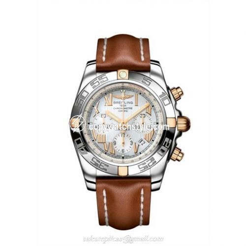 Breitling Chronomat 44 Rose Two Tone Minor / MOP IB011012.G693