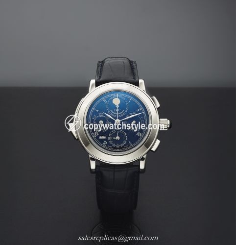 IWC Destriero Scafusia Platinum / Blue / English IW1868-10 IWC Destriero Scafusia Platinum / Blue / English IW1868-10