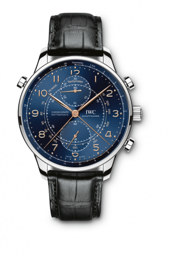 IWC Portuguese Chrono-Rattrapante Stainless Steel / Blue / Boutique Milano IW3712-22 IWC Portuguese Chrono-Rattrapante Stainless Steel / Blue / Boutique Milano IW3712-22