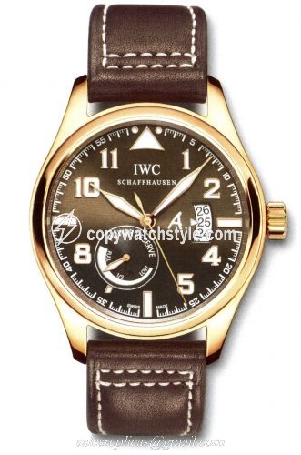 IWC Pilot's Watch Antoine De Saint Exupery Power Reserve Rose Gold IW3201-03 IWC Pilot's Watch Antoine De Saint Exupery Power Reserve Rose Gold IW3201-03