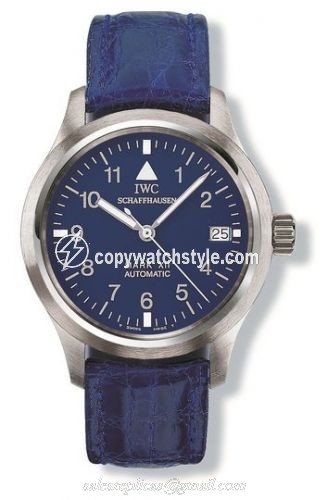 IWC Pilot's Watch Mark XII Platinum / Blue / Strap IW3241-07 IWC Pilot's Watch Mark XII Platinum / Blue / Strap IW3241-07