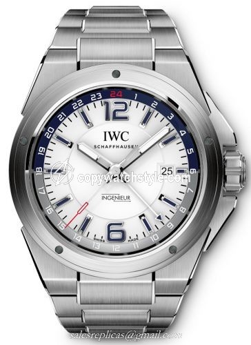 IWC Ingenieur Dual Time White IW3244-04 IWC Ingenieur Dual Time White IW3244-04