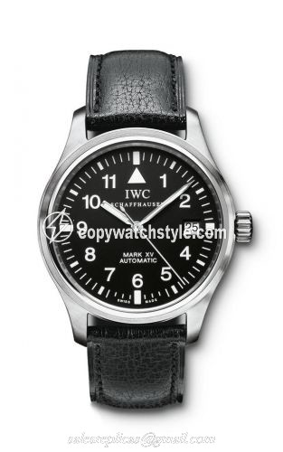 IWC Pilot's Watch Mark XV Stainless Steel / Black / Strap IW3253-01 IWC Pilot's Watch Mark XV Stainless Steel / Black / Strap IW3253-01