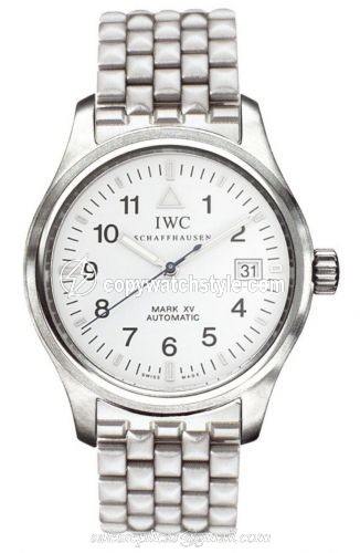 IWC Pilot's Watch Mark XV Stainless Steel / White / Bracelet IW3253-10 IWC Pilot's Watch Mark XV Stainless Steel / White / Bracelet IW3253-10