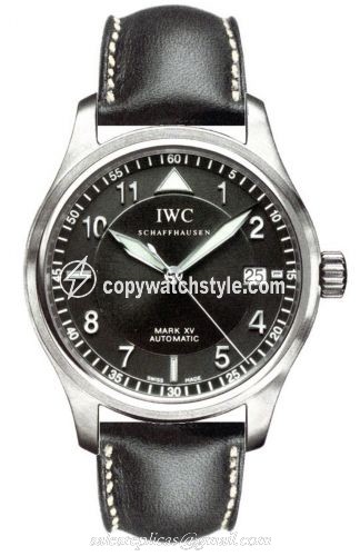 IWC Pilot's Watch Mark XV Spitfire Stainless Steel / Black / Strap IW3253-11 IWC Pilot's Watch Mark XV Spitfire Stainless Steel / Black / Strap IW3253-11