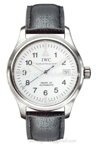 IWC Pilot's Watch Mark XV Stainless Steel / White / Gadebusch IW3253-06 IWC Pilot's Watch Mark XV Stainless Steel / White / Gadebusch IW3253-06