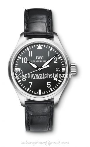 IWC Pilot's Watch Midsize / Black Alligator IW3256-01 IWC Pilot's Watch Midsize / Black Alligator IW3256-01