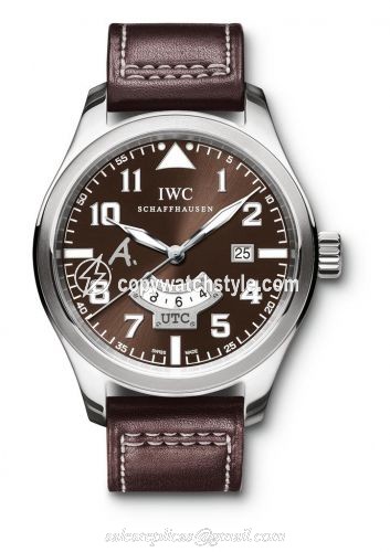 IWC Pilot's Watch UTC Antoine De Saint Exupery White Gold IW3261-02 IWC Pilot's Watch UTC Antoine De Saint Exupery White Gold IW3261-02