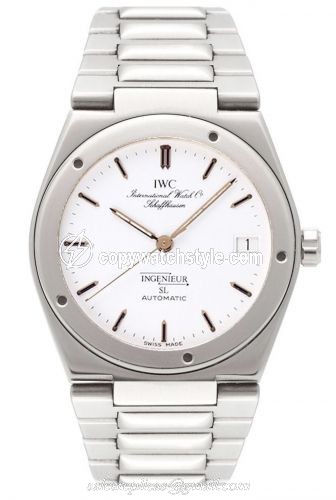 IWC Ingenieur SL Automatic Stainless Steel / White / Bracelet IW3505-01 IWC Ingenieur SL Automatic Stainless Steel / White / Bracelet IW3505-01