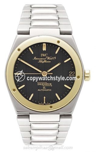 IWC Ingenieur SL Automatic Stainless Steel / Yellow Gold / Black / Bracelet IW3505-07 IWC Ingenieur SL Automatic Stainless Steel / Yellow Gold / Black / Bracelet IW3505-07