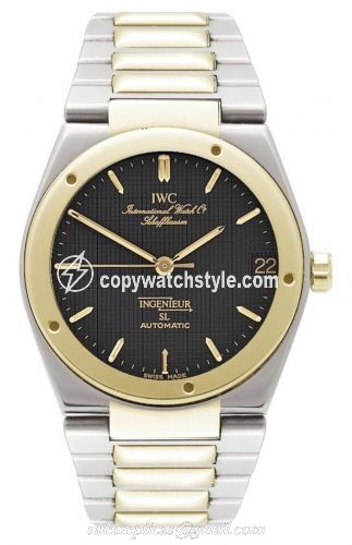 IWC Ingenieur SL Automatic Stainless Steel / Yellow Gold / Black / Bracelet IW3505-12 IWC Ingenieur SL Automatic Stainless Steel / Yellow Gold / Black / Bracelet IW3505-12