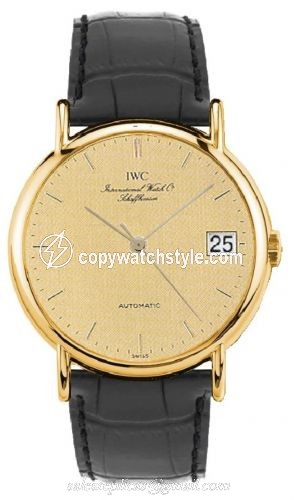 IWC Portofino Automatic Yellow Gold / Champagne / Strap IW3513-02 IWC Portofino Automatic Yellow Gold / Champagne / Strap IW3513-02