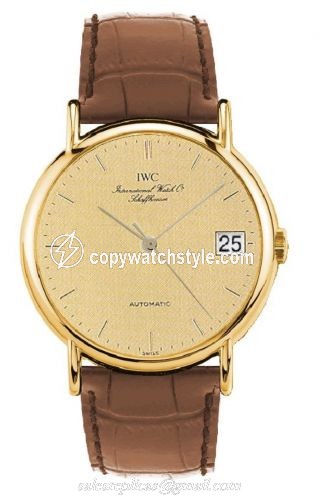 IWC Portofino Automatic Yellow Gold / Champagne / Strap IW3513-07 IWC Portofino Automatic Yellow Gold / Champagne / Strap IW3513-07