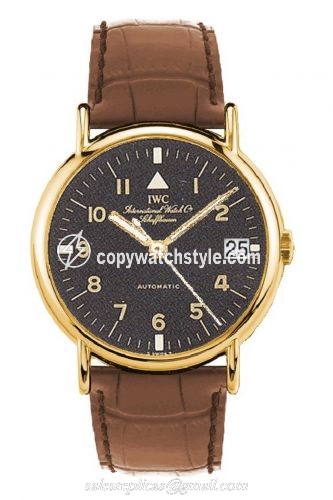 IWC Portofino Automatic Yellow Gold / Black - Pilot / Strap IW3513-08 IWC Portofino Automatic Yellow Gold / Black - Pilot / Strap IW3513-08