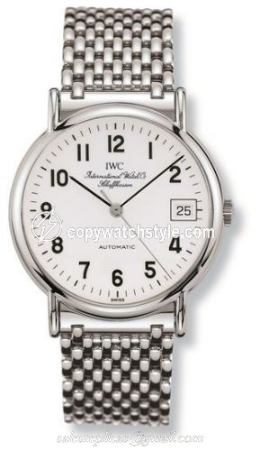 IWC Portofino Automatic Stainless Steel / White - Railroad / Bracelet IW3513-37 IWC Portofino Automatic Stainless Steel / White - Railroad / Bracelet IW3513-37