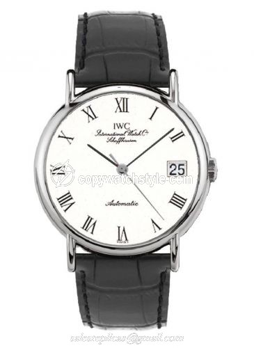 IWC Portofino Automatic Stainless Steel / White - Roman / Strap IW3513-41 IWC Portofino Automatic Stainless Steel / White - Roman / Strap IW3513-41
