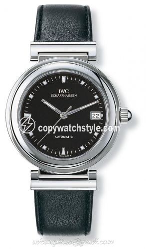 IWC Da Vinci SL Stainless Steel / Black / Nappa IW3528-06 IWC Da Vinci SL Stainless Steel / Black / Nappa IW3528-06