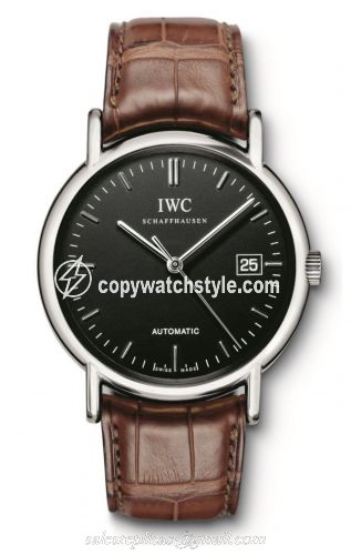 IWC Portofino Automatic / Stainless Steel / Black / Strap IW3533-13 IWC Portofino Automatic / Stainless Steel / Black / Strap IW3533-13