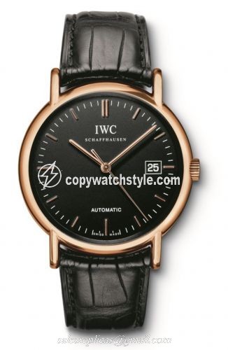 IWC Portofino Automatic / Rose Gold / Black / Strap IW3533-18 IWC Portofino Automatic / Rose Gold / Black / Strap IW3533-18