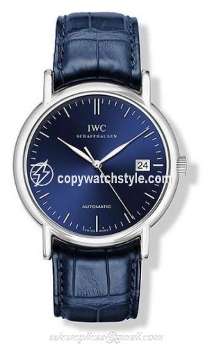 IWC Portofino Automatic / Stainless Steel / Blue / Strap IW3533-24 IWC Portofino Automatic / Stainless Steel / Blue / Strap IW3533-24