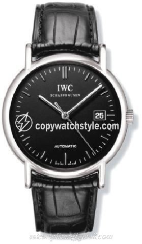 IWC Portofino Automatic / Stainless Steel / Black / Strap IW3533-25 IWC Portofino Automatic / Stainless Steel / Black / Strap IW3533-25