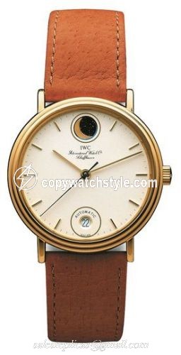 IWC Portofino Automatic Moonphase / Yellow Gold / White / Strap IW3550-01 IWC Portofino Automatic Moonphase / Yellow Gold / White / Strap IW3550-01