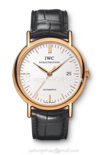IWC Portofino Automatic Rose Gold / Silver IW3563-02 IWC Portofino Automatic Rose Gold / Silver IW3563-02