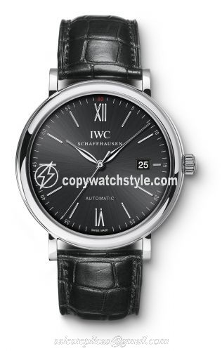 IWC Portofino Automatic Stainless Steel / Black IW3565-02 IWC Portofino Automatic Stainless Steel / Black IW3565-02