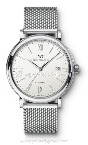 IWC Portofino Automatic Stainless Steel / Silver / Milanese IW3565-05 IWC Portofino Automatic Stainless Steel / Silver / Milanese IW3565-05